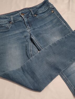 Maurices Jeggings Womens Medium Regular Skinny Stretch Light Wash